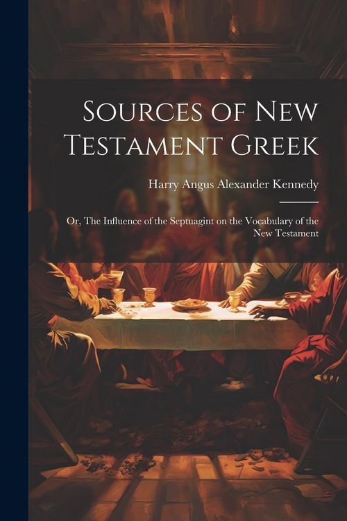 Produktbild: Sources of New Testament Greek; or, The Influence of the Septuagint on the Vocabulary of the New Testament