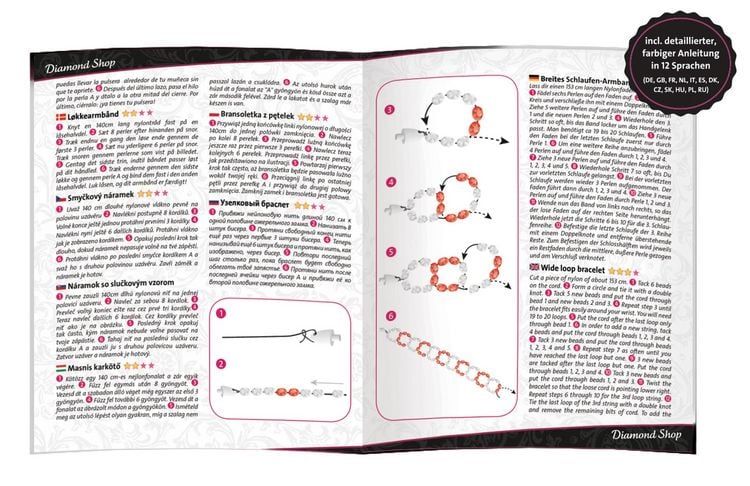 Produktbild: Lena Design Studio: Diamond Shop, Kunststoff Perlen