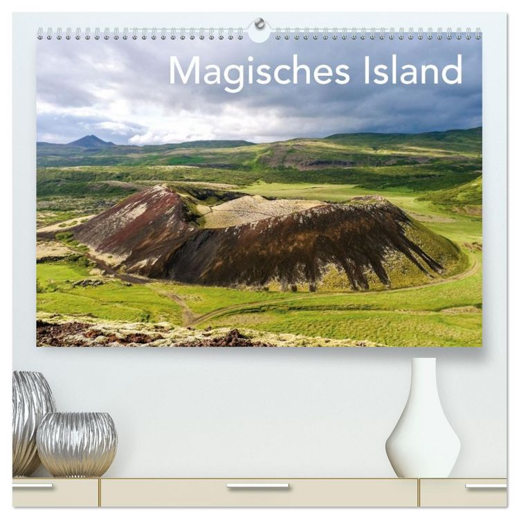Produktbild: Magisches Island (hochwertiger Premium Wandkalender 2026 DIN A2 quer), Kunstdruck in Hochglanz