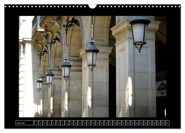 Produktbild: Stra&szlig;enlaternen in Europa (Wandkalender 2026 DIN A3 quer), CALVENDO Monatskalender