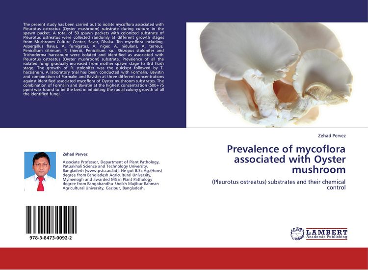 Produktbild: Prevalence of mycoflora associated with Oyster mushroom