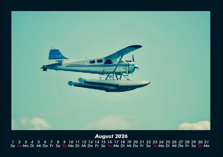 Produktbild: Flugzeuge 2026 Fotokalender DIN A4