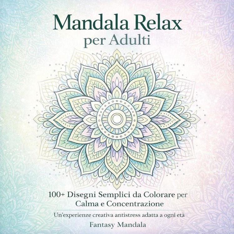 Produktbild: Mandala relax per adulti. 100+ disegni semplici da colorare per calma e concentrazione