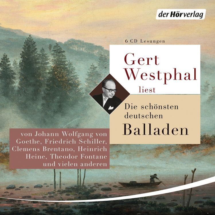 Produktbild: Gert Westphal liest: Die sch&ouml;nsten deutschen Balladen