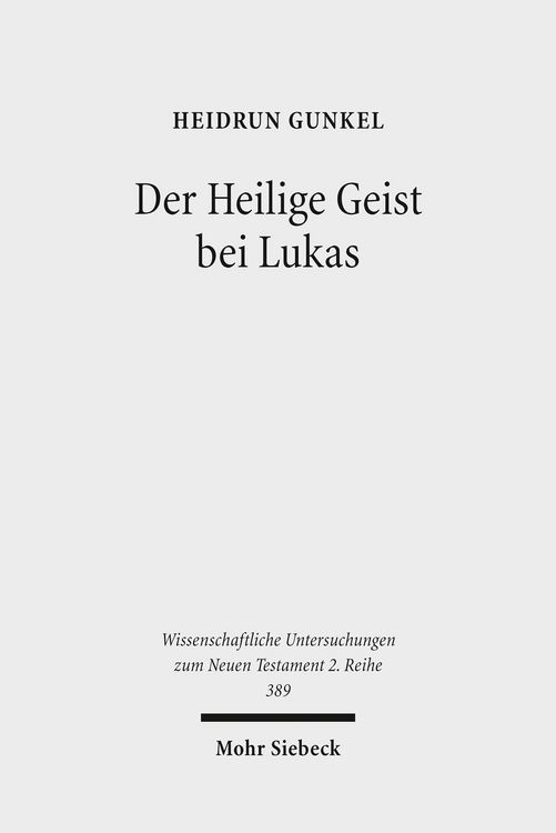 Produktbild: Der Heilige Geist bei Lukas