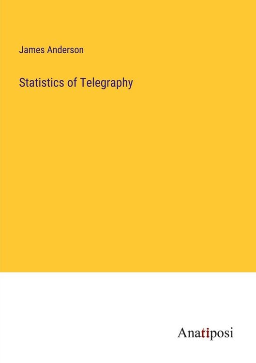 Produktbild: Statistics of Telegraphy