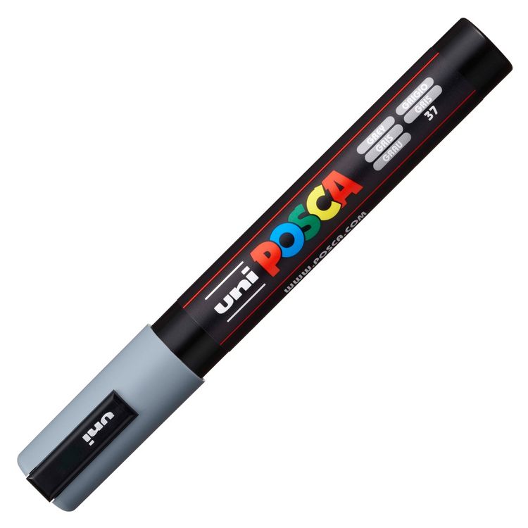 Produktbild: uni-ball Marker uni POSCA PC-5M grau