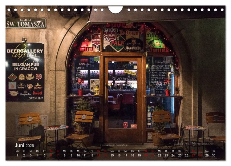 Produktbild: Krakau live (Wandkalender 2026 DIN A4 quer), CALVENDO Monatskalender