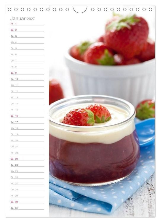 Produktbild: Fruchtiges Vergn&uuml;gen (Wandkalender 2027 DIN A4 hoch), CALVENDO Monatskalender