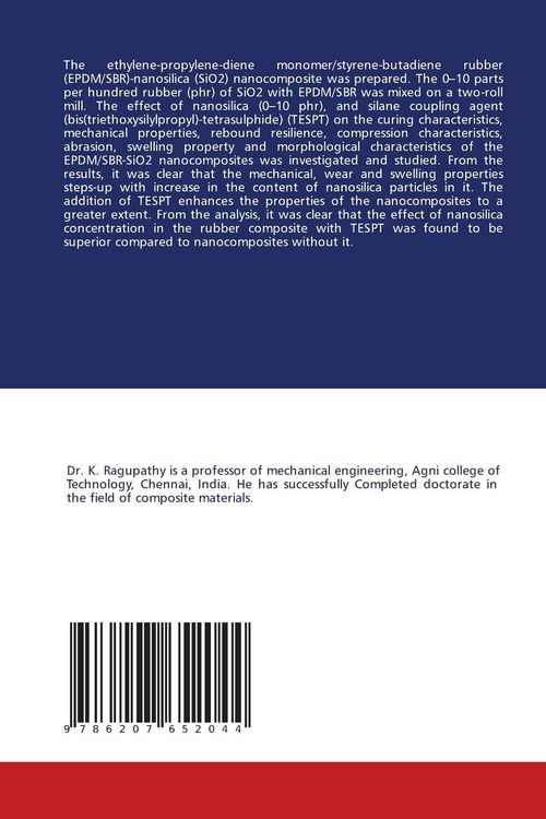 Produktbild: Swelling Resistance Of Nano Polymer Nanocomposite
