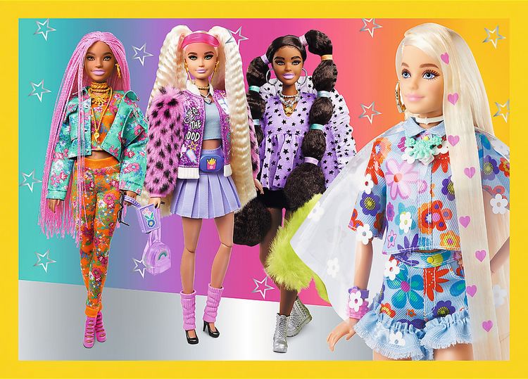 Produktbild: 4 in 1 Puzzle - Barbie