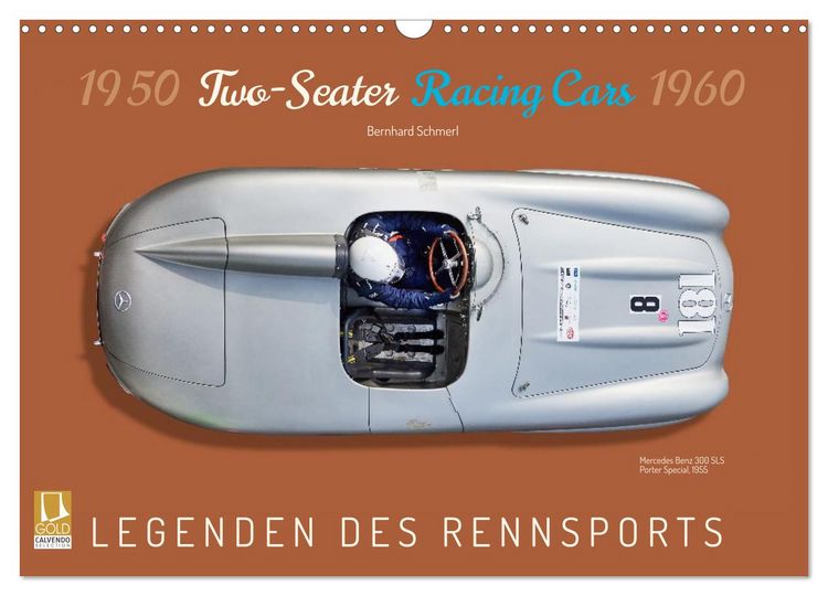 Produktbild: Two-Seater Racing Cars 1950-1960 (Wandkalender 2027 DIN A3 quer), CALVENDO Monatskalender
