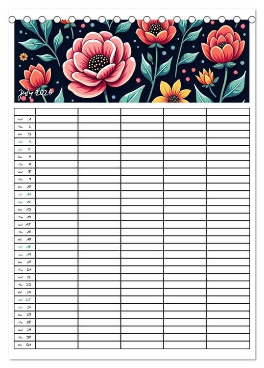 Produktbild: Home Planer (Desk Calendar 2026 DIN A5 portrait), CALVENDO 12 Month DeskCalendar
