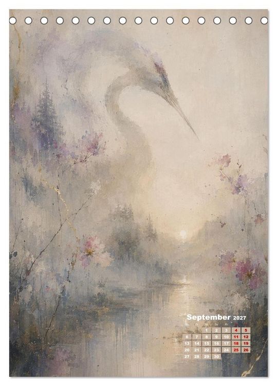 Produktbild: Stille Formen (Tischkalender 2027 DIN A5 hoch), CALVENDO Monatskalender