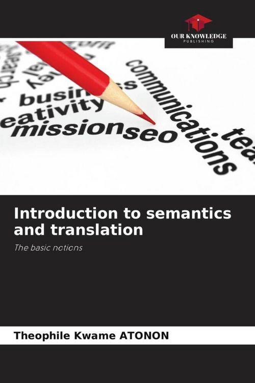 Produktbild: Introduction to semantics and translation