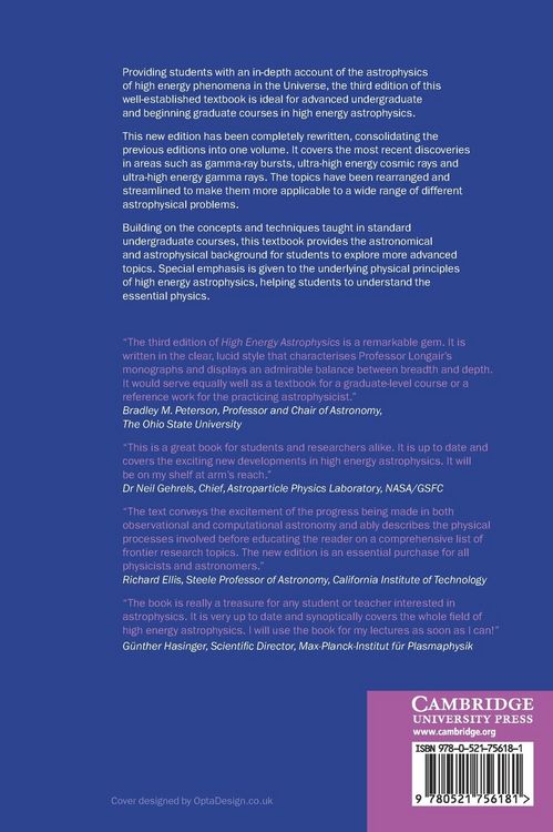 Produktbild: High Energy Astrophysics
