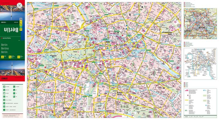 Produktbild: Freytag & berndt Innenstadtplan Berlin 1:10.000