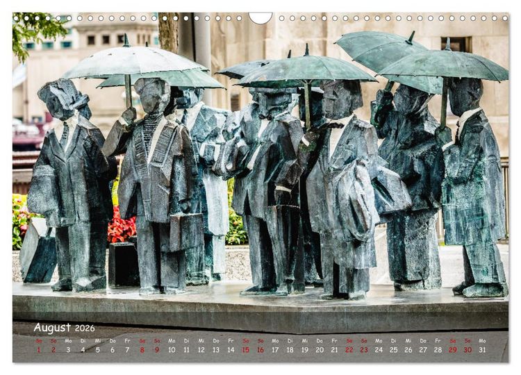 Produktbild: Chicago - Stadt der Ebenen (Wandkalender 2026 DIN A3 quer), CALVENDO Monatskalender