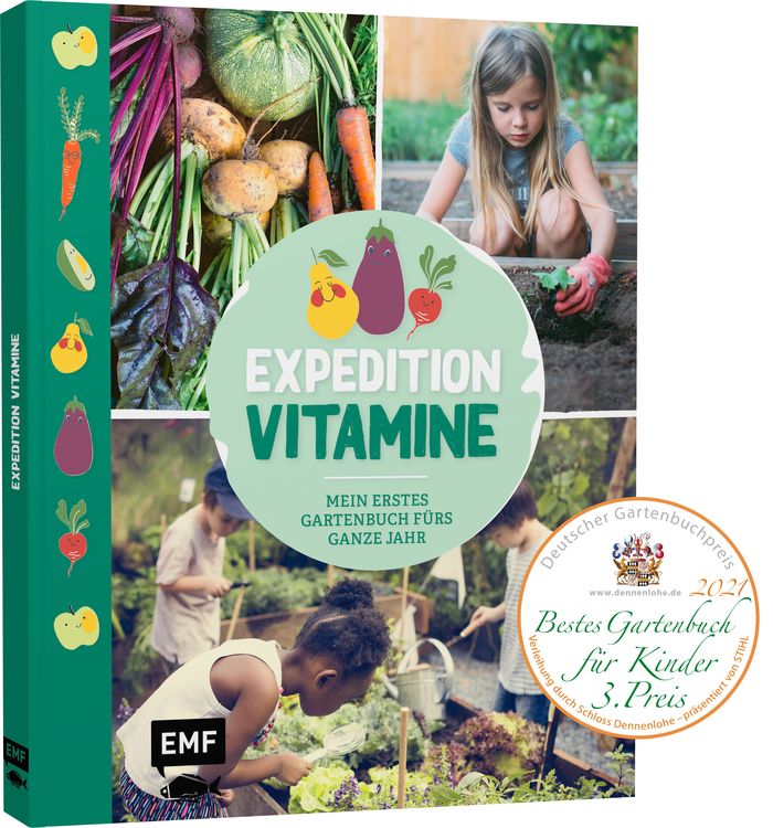Produktbild: Expedition Vitamine &ndash; Mein erstes Gartenbuch f&uuml;rs ganze Jahr