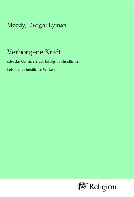 Produktbild: Verborgene Kraft
