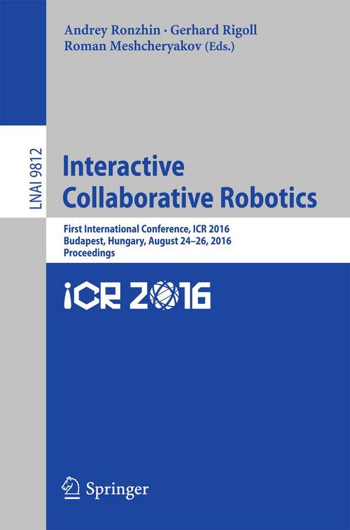 Produktbild: Interactive Collaborative Robotics