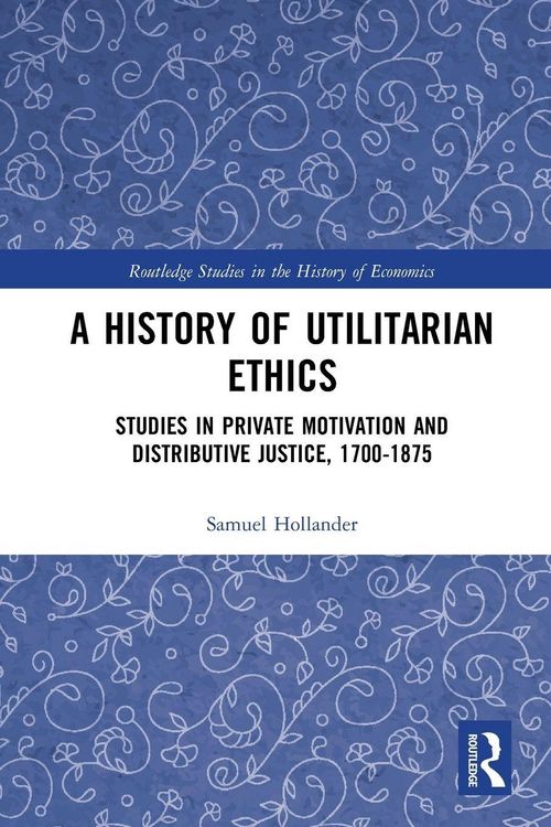 Produktbild: A History of Utilitarian Ethics