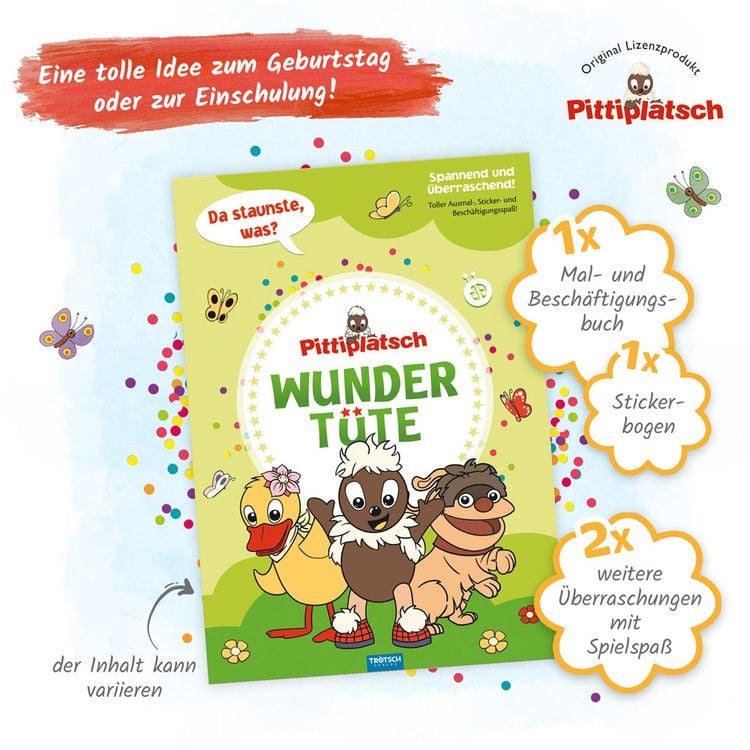 Produktbild: Tr&ouml;tsch Unser Sandm&auml;nnchen Wundert&uuml;te Pittiplatsch
