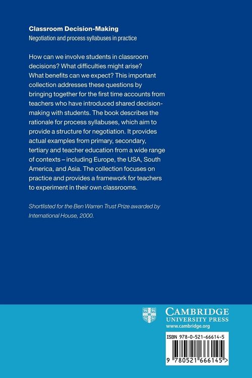 Produktbild: Classroom Decision Making