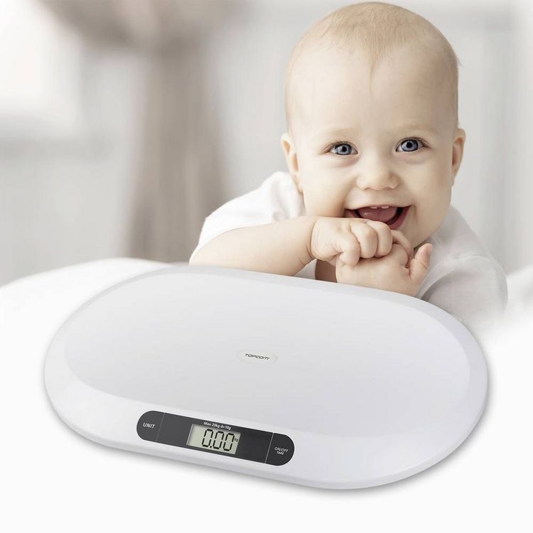 Produktbild: Topcom WG-2490 Babywaage WG-2490 digital W&auml;gebereich (max.)=20kg Wei&szlig;