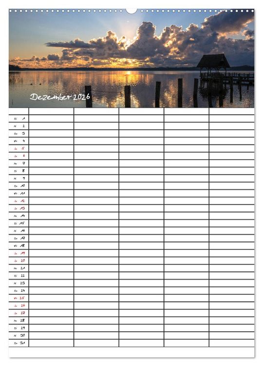 Produktbild: Timmendorfer Strand - Ostsee Urlaubsparadies (Wandkalender 2026 DIN A2 hoch), CALVENDO Monatskalender