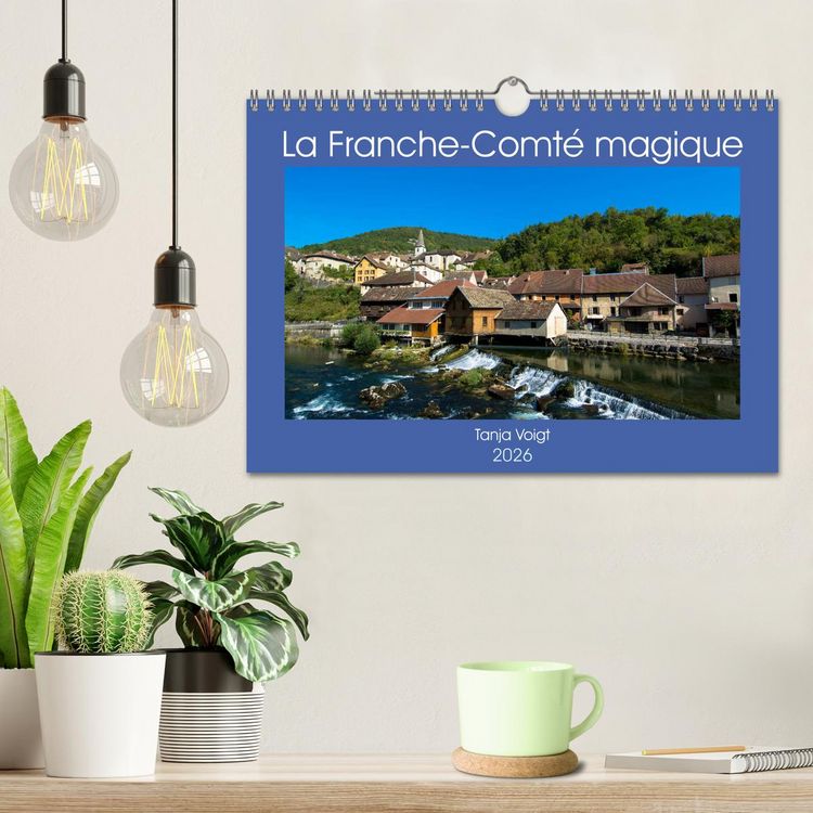 Produktbild: La Franche-Comt&eacute; magique (Calendrier mural 2026 DIN A4 vertical), CALVENDO calendrier mensuel