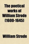 Produktbild: The Poetical Works of William Strode (1600-1645)