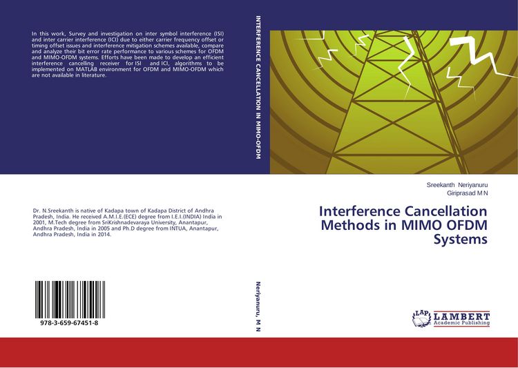 Produktbild: Interference Cancellation Methods in MIMO OFDM Systems