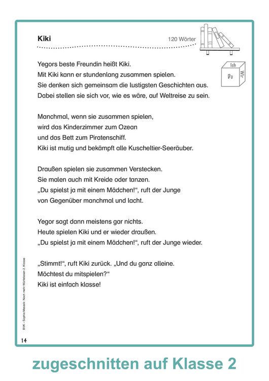 Produktbild: Noch mehr W&uuml;rfellesen 2. Klasse