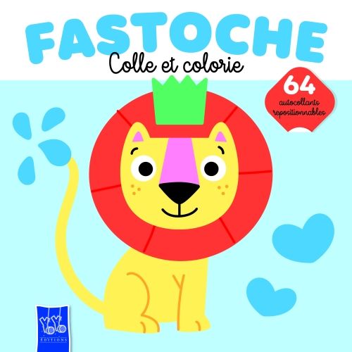 Produktbild: Fastoche : colle et colorie