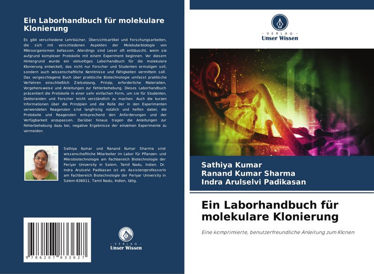 Produktbild: Ein Laborhandbuch f&uuml;r molekulare Klonierung