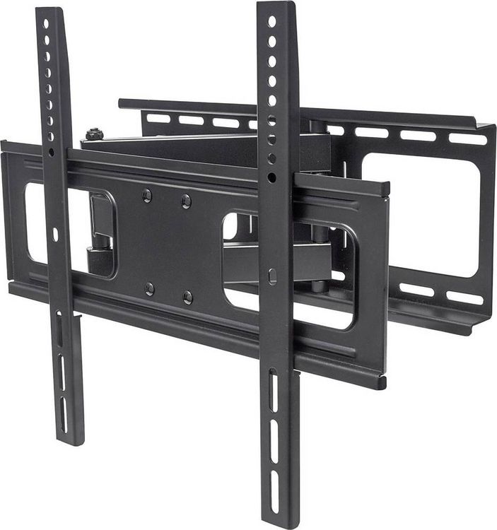 Produktbild: "Manhattan 461252 TV-Wandhalterung 81,3 cm (32\") - 139,7 cm (55\") Neigbar, Schwenkbar Geeignet f&uuml;r Curved-TV's, Variabler Wandabstand, Verstellbare