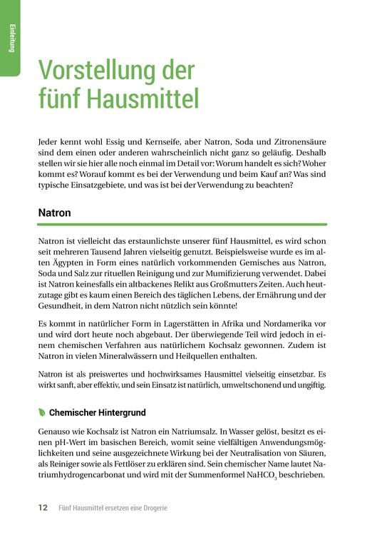 Produktbild: F&uuml;nf Hausmittel ersetzen eine Drogerie - 3. Auflage, aktualisierte, erweiterte Ausgabe
