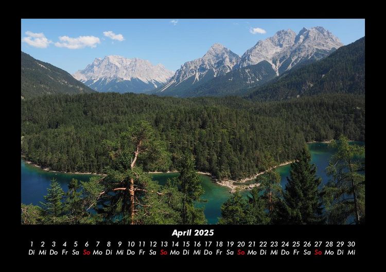 Produktbild: Bergige Welten 2025 Fotokalender DIN A3