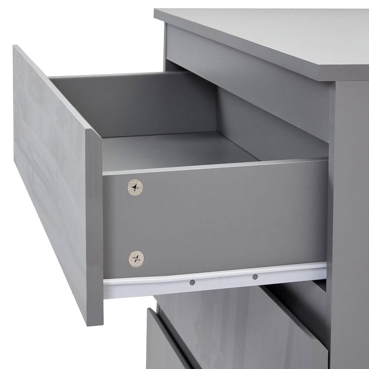 Produktbild: HTI-Living Nachtschrank Kenji grau 2er-Set Nachtschrank Kenji grau 2er-Set