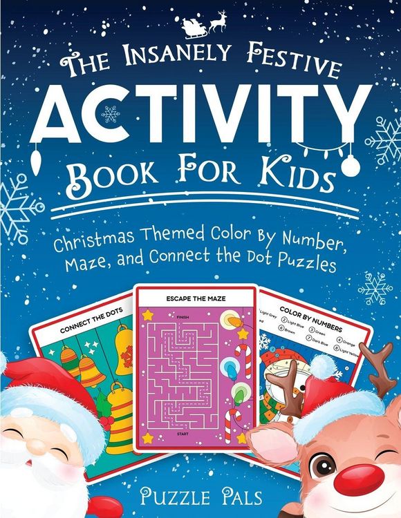 Produktbild: The Insanely Festive Activity Book For Kids