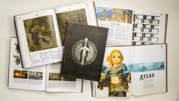 Produktbild: The Legend of Zelda - Tears of the Kingdom Offizielles L&ouml;sungsbuch (Erweiterte Edition / Hardcover)