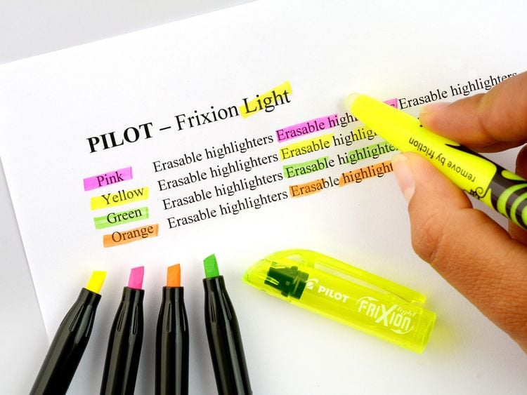 Produktbild: PILOT Marker FriXion Light Soft 4.0 (M) 6er Set