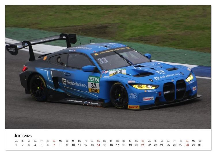 Produktbild: Deutsche Tourenwagen (Wandkalender 2026 DIN A4 quer), CALVENDO Monatskalender
