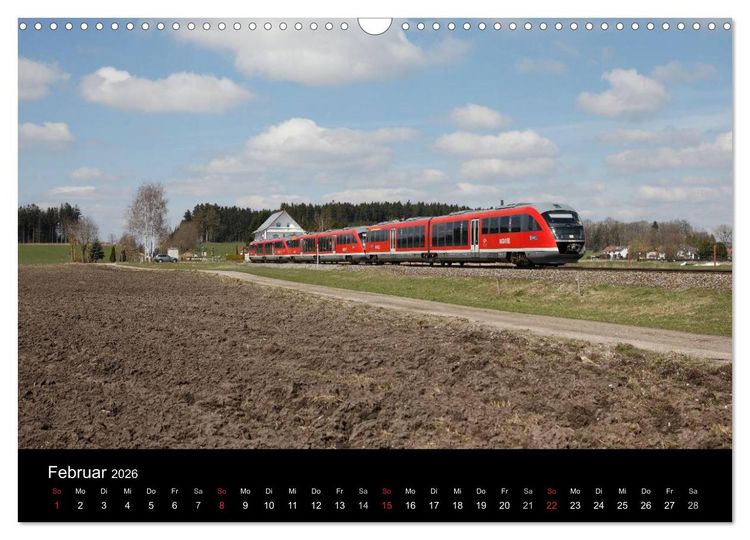 Produktbild: Mit der Bahn durch die Alpen (Wandkalender 2026 DIN A3 quer), CALVENDO Monatskalender