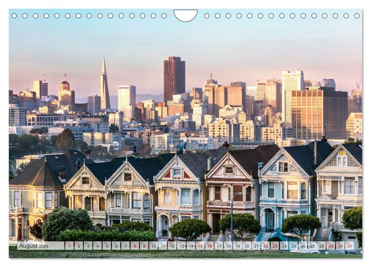 Produktbild: World Cities - Iconic skylines and sights (Wall Calendar 2026 DIN A4 landscape), CALVENDO 12 Month Wall Calendar