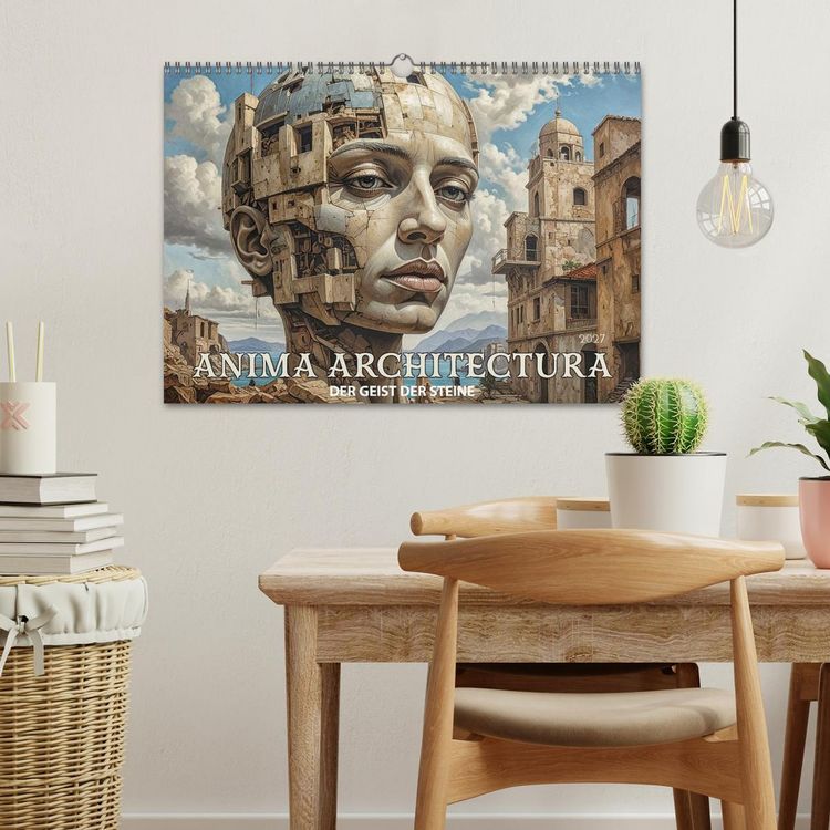 Produktbild: Anima Architectura, der Geist der Steine (Wandkalender 2027 DIN A3 quer), CALVENDO Monatskalender