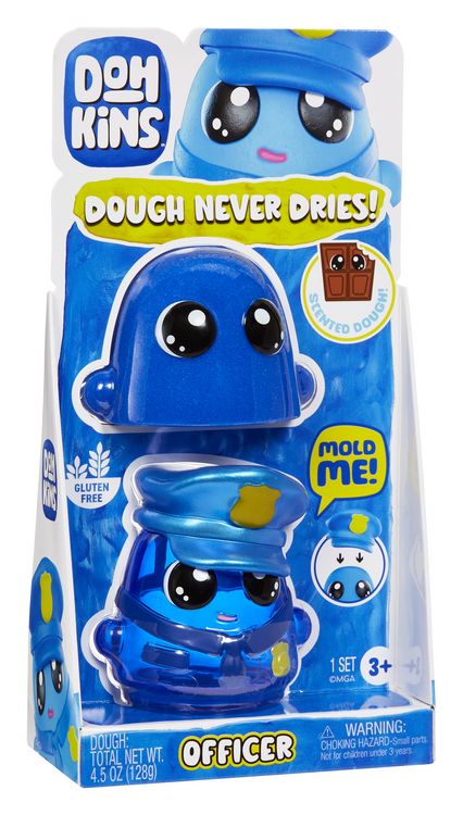 Produktbild: MGA Modelliermasse DohKins Police Officer Tray