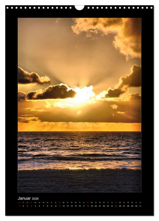 Produktbild: Sylt Impressionen (Wandkalender 2026 DIN A3 hoch), CALVENDO Monatskalender