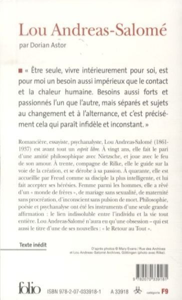 Produktbild: Fre-Lou Andreas Salome